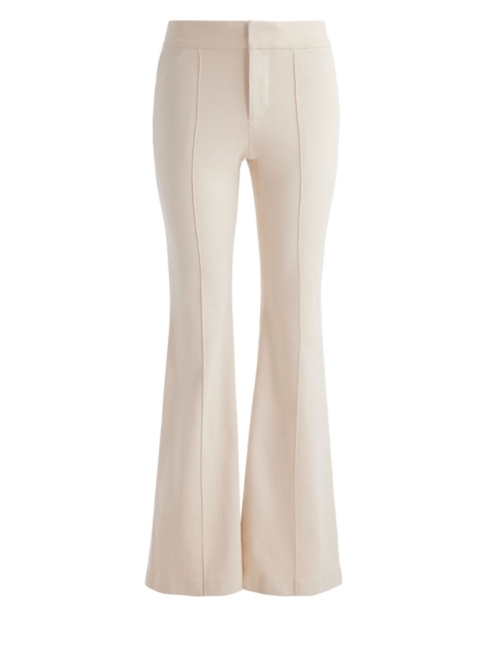 Alice + Olivia The Trouser Jean Chino High Rise Flare Pants - Picture 2 of 8